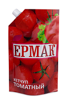 Кетчуп Ермак (томатный, остро-сладкий, шашлычный), дой-пак 230г